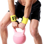 Wrist Wraps for Weightlifting and Working Out - Yellow
