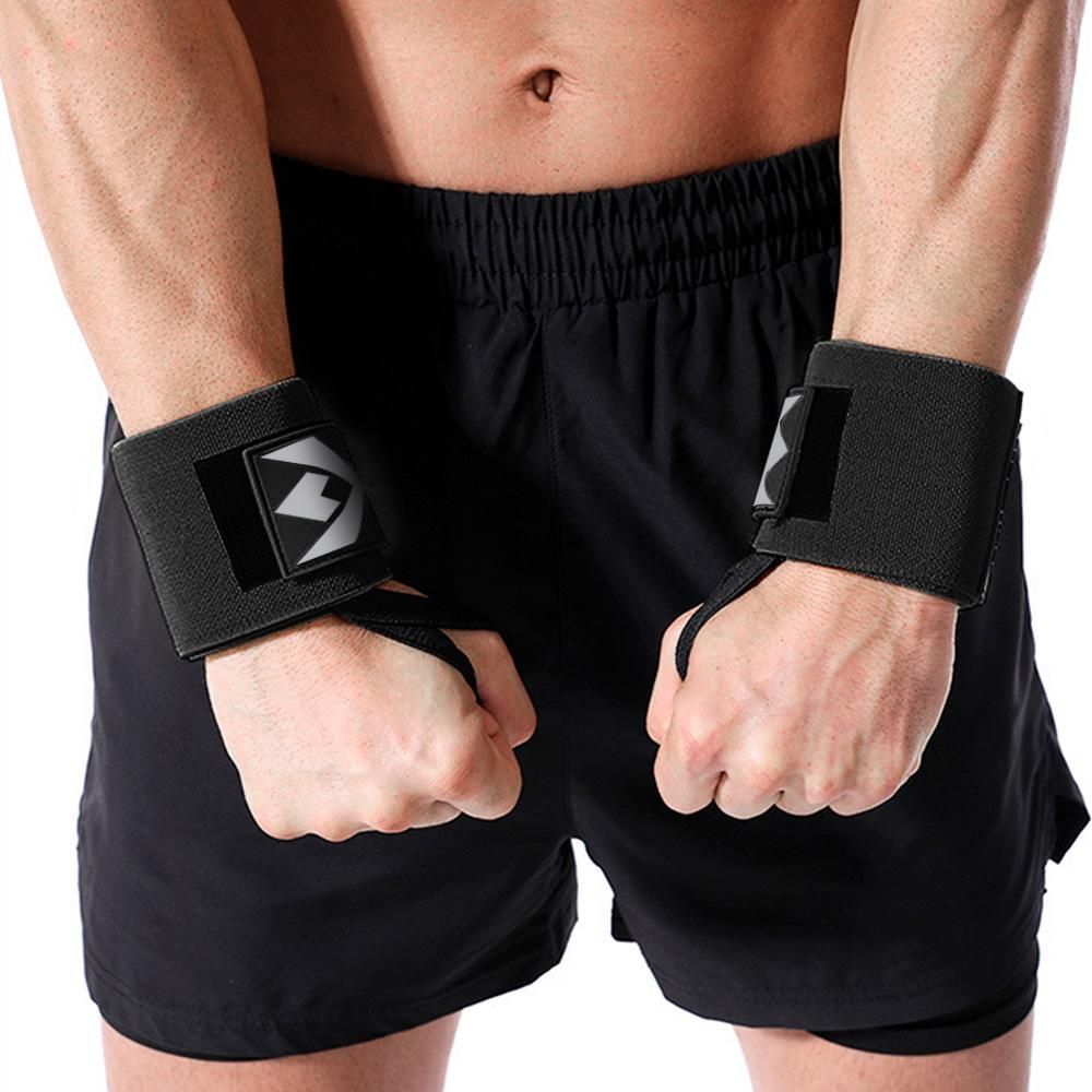 Wrist Wraps for Weightlifting and Working Out - Black