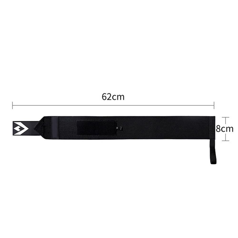 Wrist Wraps for Weightlifting and Working Out - Black
