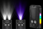 Aluminum Alloy Portable Mini Flashlight with 365nm UV Light and RGB Side Lamp