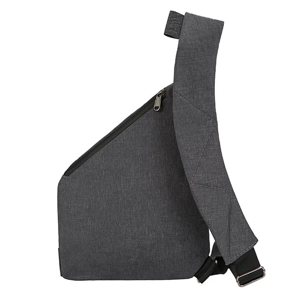 Anti Theft Sling Bag Oxford Cloth Chest Shoulder Bag Travel Crossbody Pack - Right