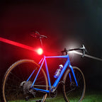 2Pcs Rechargeable Bicycle Lights Bright LED Headlight and Taillight