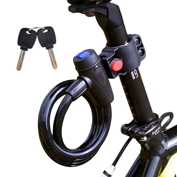 Bicycle Secure Lock with Bracket and 2pcs Keys