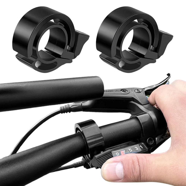 2 Pcs Adjustable Aluminum Bike Ring Bell