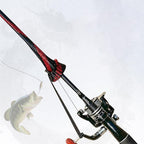 2Pcs Rod Sock Fishing Rod Sleeve Protector Pole Gloves Fishing Tools - Red