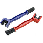 2 Pcs Dual Head Bike Chain Cleaning Brush Set for Bicycle Motorcycle Chain Cleaner
