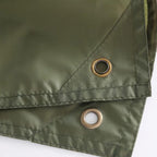 3 in 1 Portable Rain Poncho Waterproof Lightweight Emergency Raincoat with Pocket - Army Green