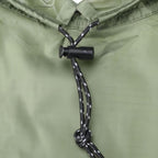 3 in 1 Portable Rain Poncho Waterproof Lightweight Emergency Raincoat with Pocket - Army Green
