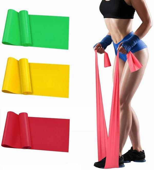 Resistance Belt Three-color Professional Elastic for Yoga Pilates