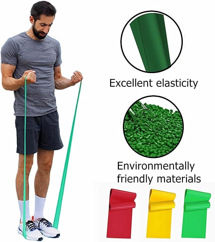 Resistance Belt Three-color Professional Elastic for Yoga Pilates