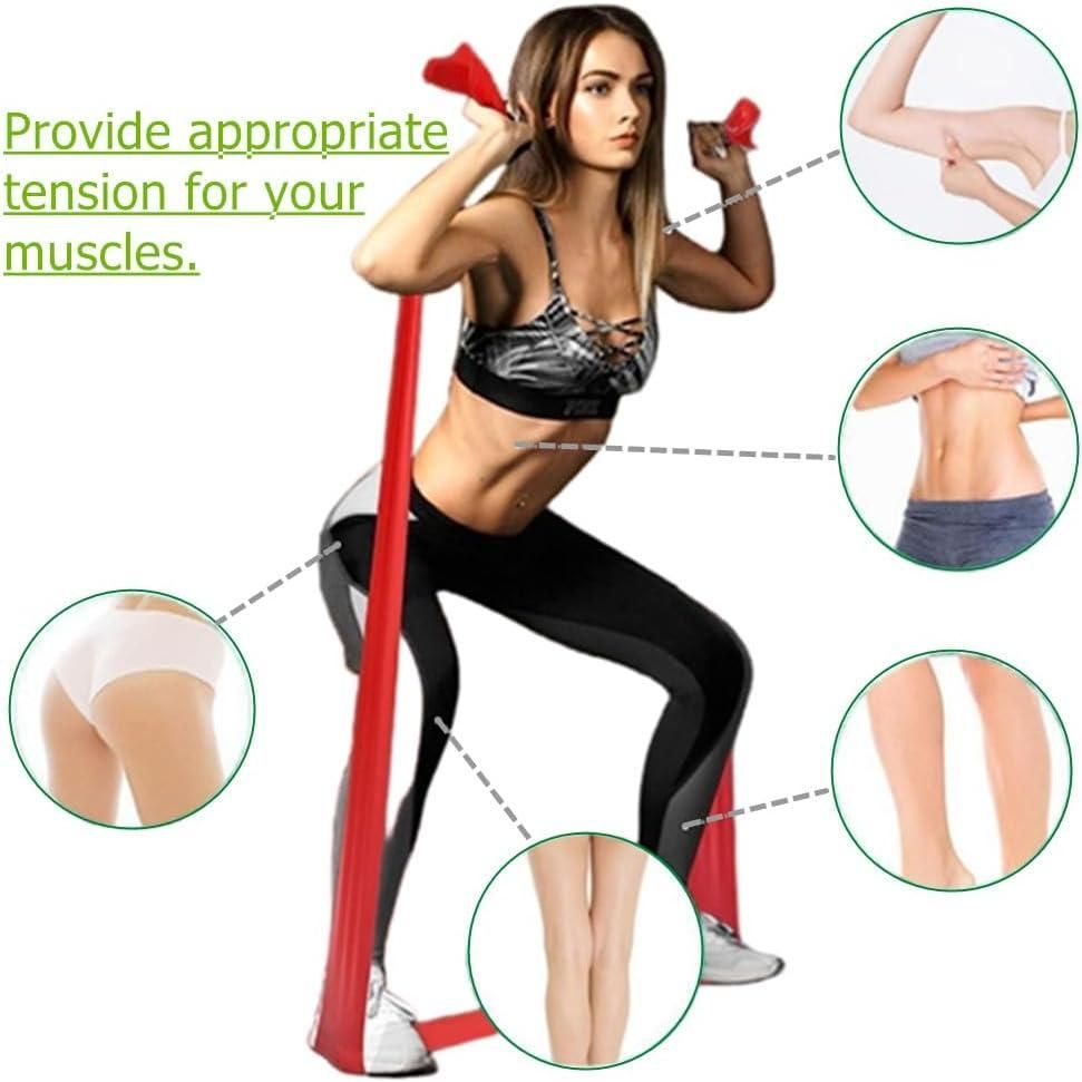 Resistance Belt Three-color Professional Elastic for Yoga Pilates