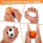 12 Pack 2.5-inch Stress Soccer Balls Small Soft Foam Sports Balls (6.3 cm, Black and White)