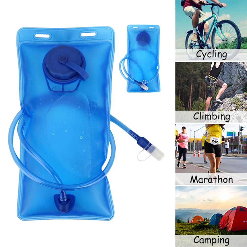 2 Liter Hydration Bladder Leak Proof Water Reservoir for Running Hiking Camping Cycling Climbing