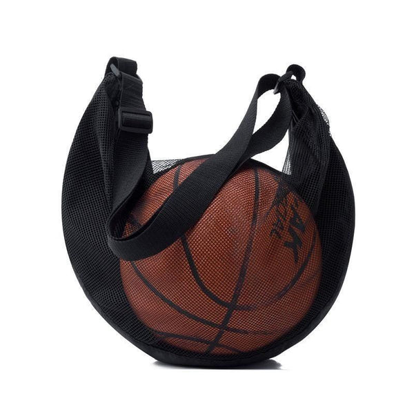 Large Capacity Single Shoulder Ball Sports Bag  (Black)