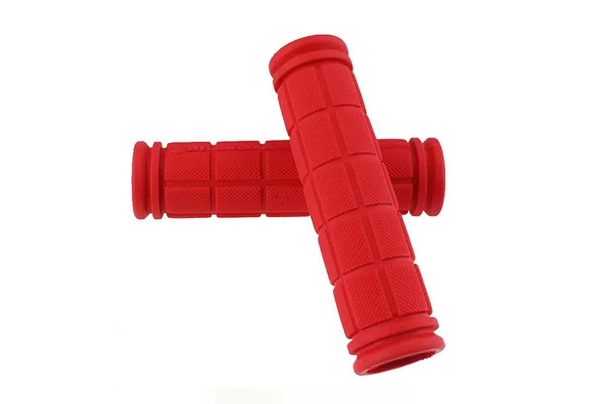 2PCS Bicycle Handle Bar Grips Rubber Grips For BMX MTB Cycle Road Mountain Bike - Red