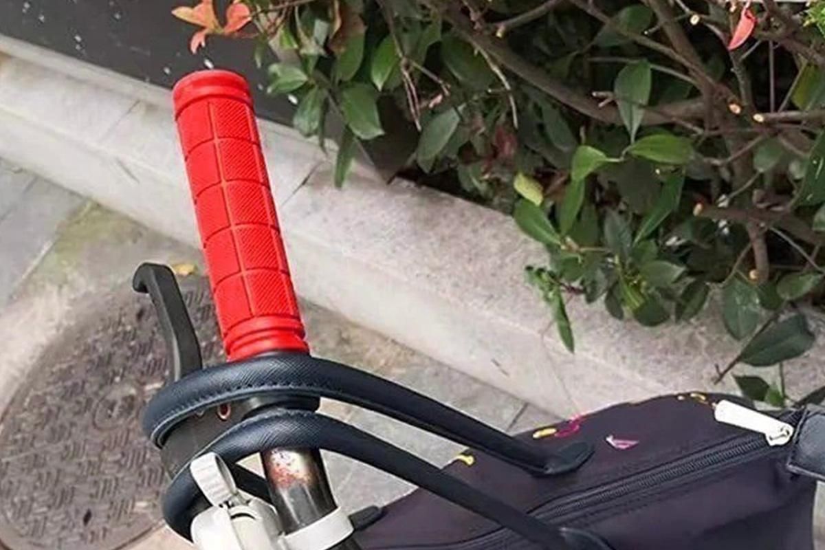 2PCS Bicycle Handle Bar Grips Rubber Grips For BMX MTB Cycle Road Mountain Bike - Red