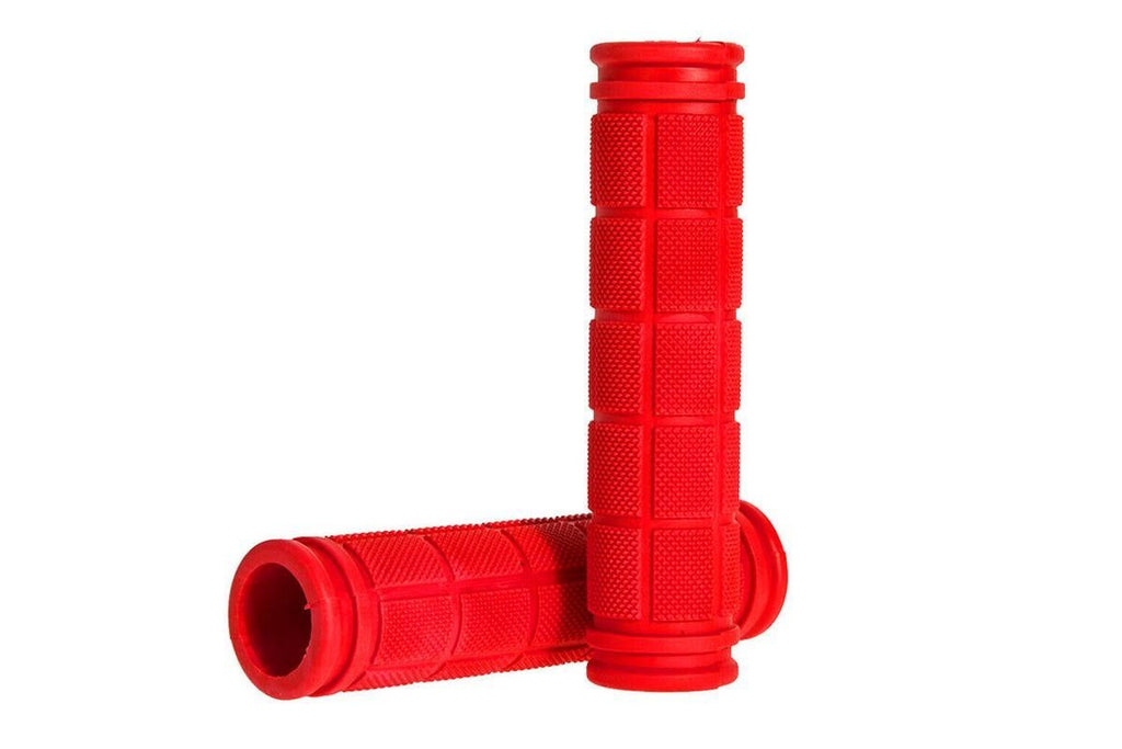 2PCS Bicycle Handle Bar Grips Rubber Grips For BMX MTB Cycle Road Mountain Bike - Red