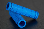 2PCS Bicycle Handle Bar Grips Rubber Grips For BMX MTB Cycle Road Mountain Bike - Blue