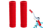 2PCS Bicycle Handle Bar Grips Rubber Grips For BMX MTB Cycle Road Mountain Bike - Blue
