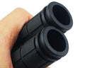 2PCS Bicycle Handle Bar Grips Rubber Grips For BMX MTB Cycle Road Mountain Bike - Black