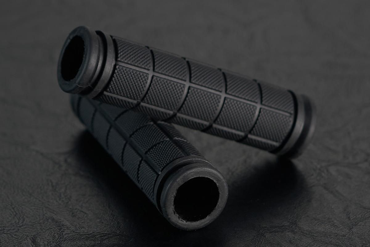 2PCS Bicycle Handle Bar Grips Rubber Grips For BMX MTB Cycle Road Mountain Bike - Black