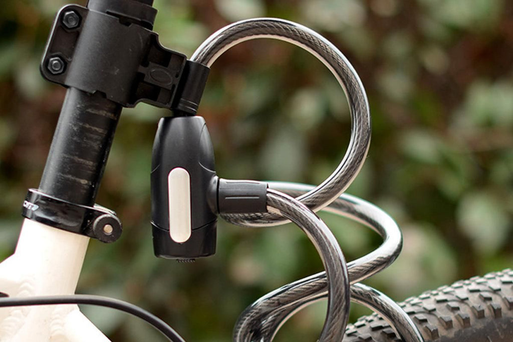 4FT Combination Bike Lock Heavy Duty Anti-Theft Cable Lock for Bicycles E-Bikes