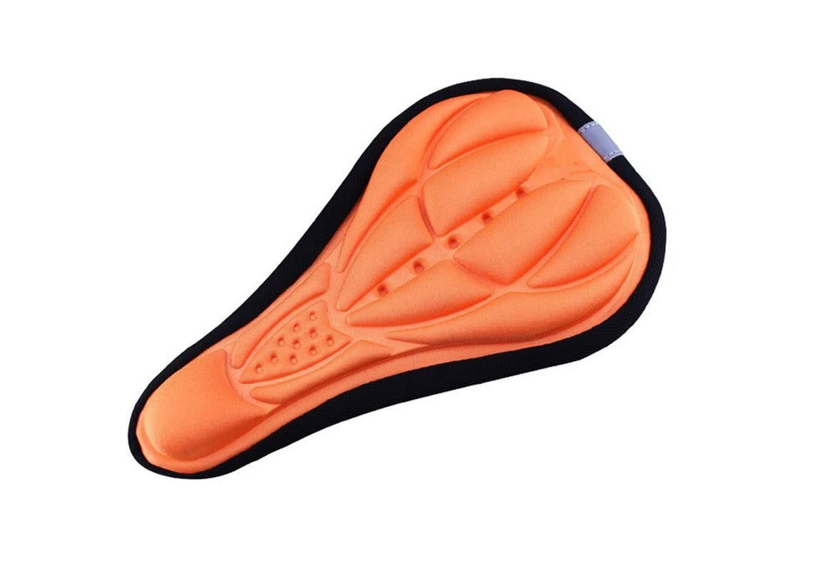 Bicycle Seat Cover with 3D Gel Padding (Black)