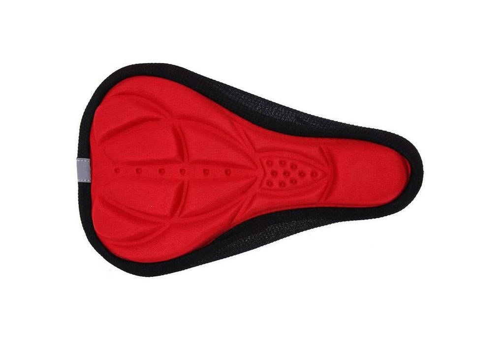 Bicycle Seat Cover with 3D Gel Padding (Black)