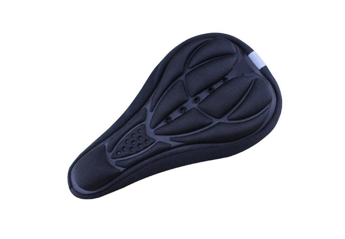 Bicycle Seat Cover with 3D Gel Padding (Black)