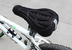 Bicycle Seat Cover with 3D Gel Padding (Orange)