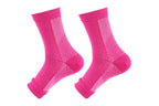 Compression Short Socks Ankle Support Socks -Pink / L