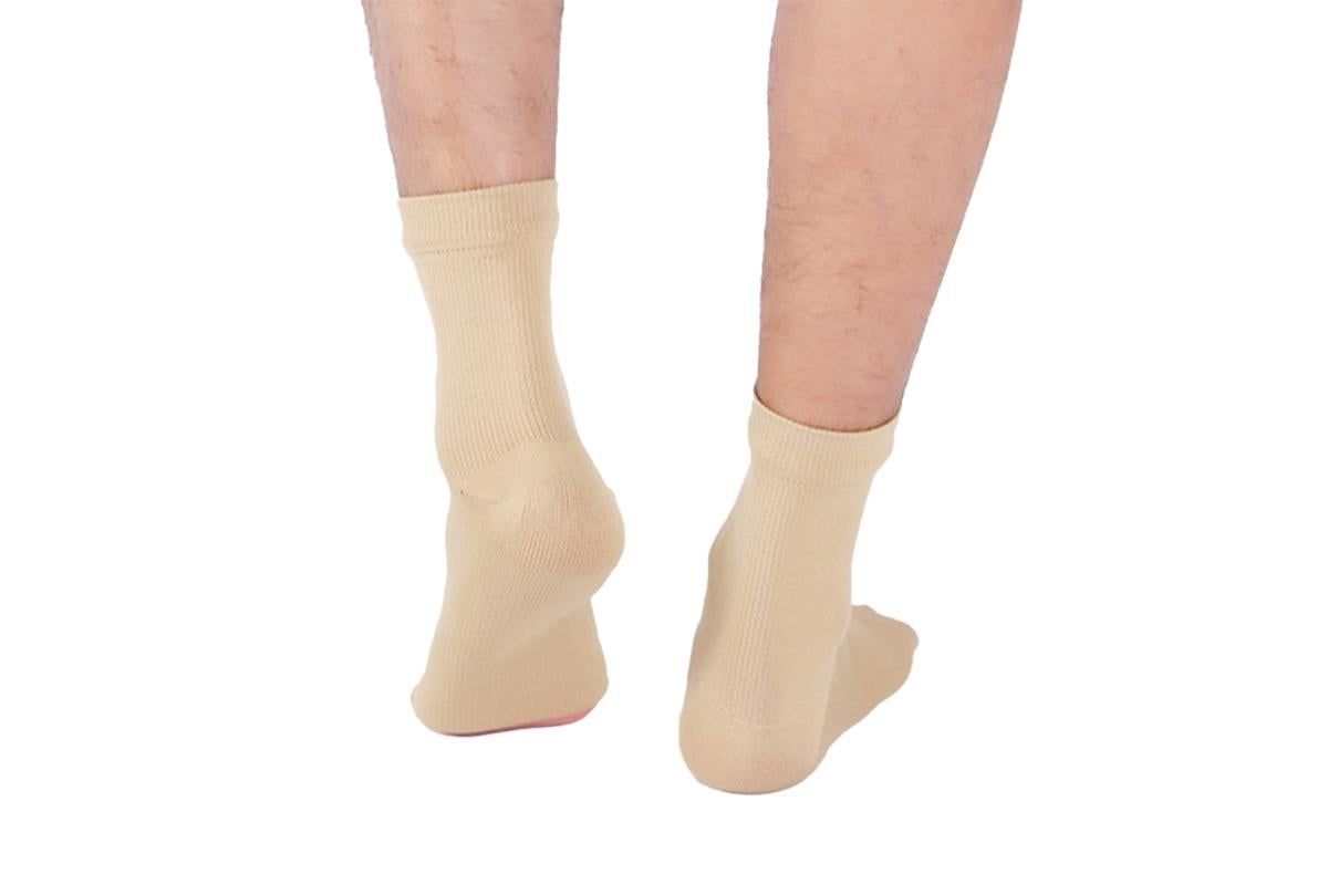 Compression Short Socks Ankle Support Socks -Nude / L