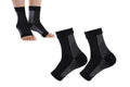Compression Short Socks Ankle Support Socks -Black / L