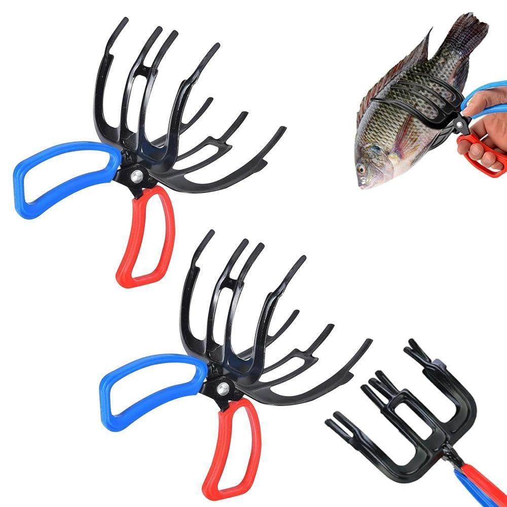 Fishing Pliers Gripper Metal Fish Control Clamp Claw Tong Grip Forceps Tackle