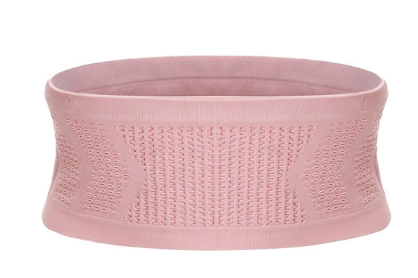 Invisible Running Waist Bag Belt Slim Running Belt Exercise Waist Belt Runner Belt for Running Walking Cycling Camping Gym -Pink / S
