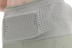 Invisible Running Waist Bag Belt Slim Running Belt Exercise Waist Belt Runner Belt for Running Walking Cycling Camping Gym -Gray / M