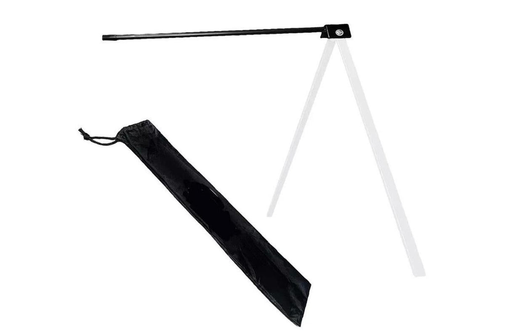 Football Kicking Tee Metal Place Kicking Stand for Field Goal Kicks -White