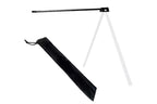 Football Kicking Tee Metal Place Kicking Stand for Field Goal Kicks -White