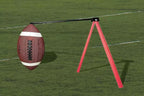 Football Kicking Tee Metal Place Kicking Stand for Field Goal Kicks -Red