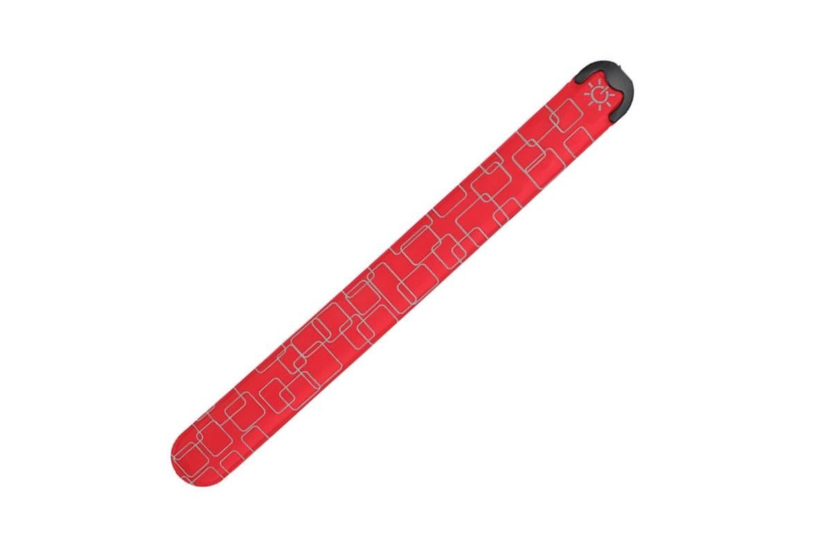 LED Light-Up Armband Safety Belt Night Running Cycling Arm Band -Red