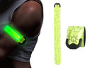 LED Light-Up Armband Safety Belt Night Running Cycling Arm Band -Green