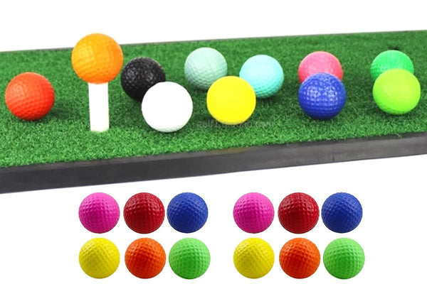 PU Sponge Ball 24Pcs Golf Practice Foam Balls Indoor Outdoor Training Ball