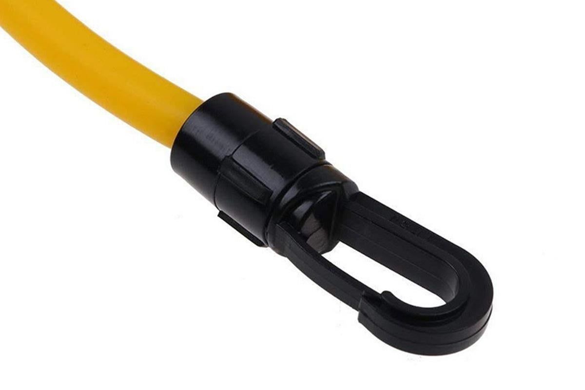 Swim Trainer Waist Belt with Swimming Resistance Tether Leash for Pool Training - Yellow