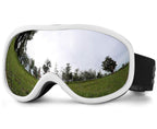 Ski Goggles Over Glasses with Dual lens, Anti-fog Anti-UV Snow Goggle for Men Women Youth Skiing Snowmobile-Style B
