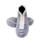 Waterproof Silicone Shoe Covers Reusable Overshoes - Transparent - L