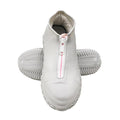 Waterproof Silicone Shoe Covers Reusable Overshoes - Light Gray - S