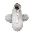 Waterproof Silicone Shoe Covers Reusable Overshoes - Light Gray - L