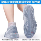 Waterproof Silicone Shoe Covers Reusable Overshoes - Green - S