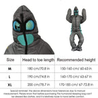 Wearable Alien Sleeping Bag for Camping Travel Hiking and Outdoor Use - M