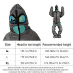 Wearable Alien Sleeping Bag for Camping Travel Hiking and Outdoor Use - L